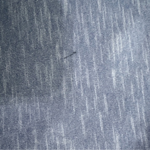 Columbia Performance Slub Knit 3/4 Tee | Blue Heather | Relaxed Fit XL - Picture 7 of 10